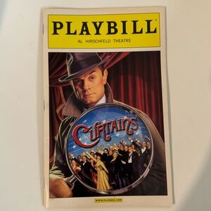 OFFERS WELCOME) 2007 Curtains Playbill (Al Hirschfeld Theater)